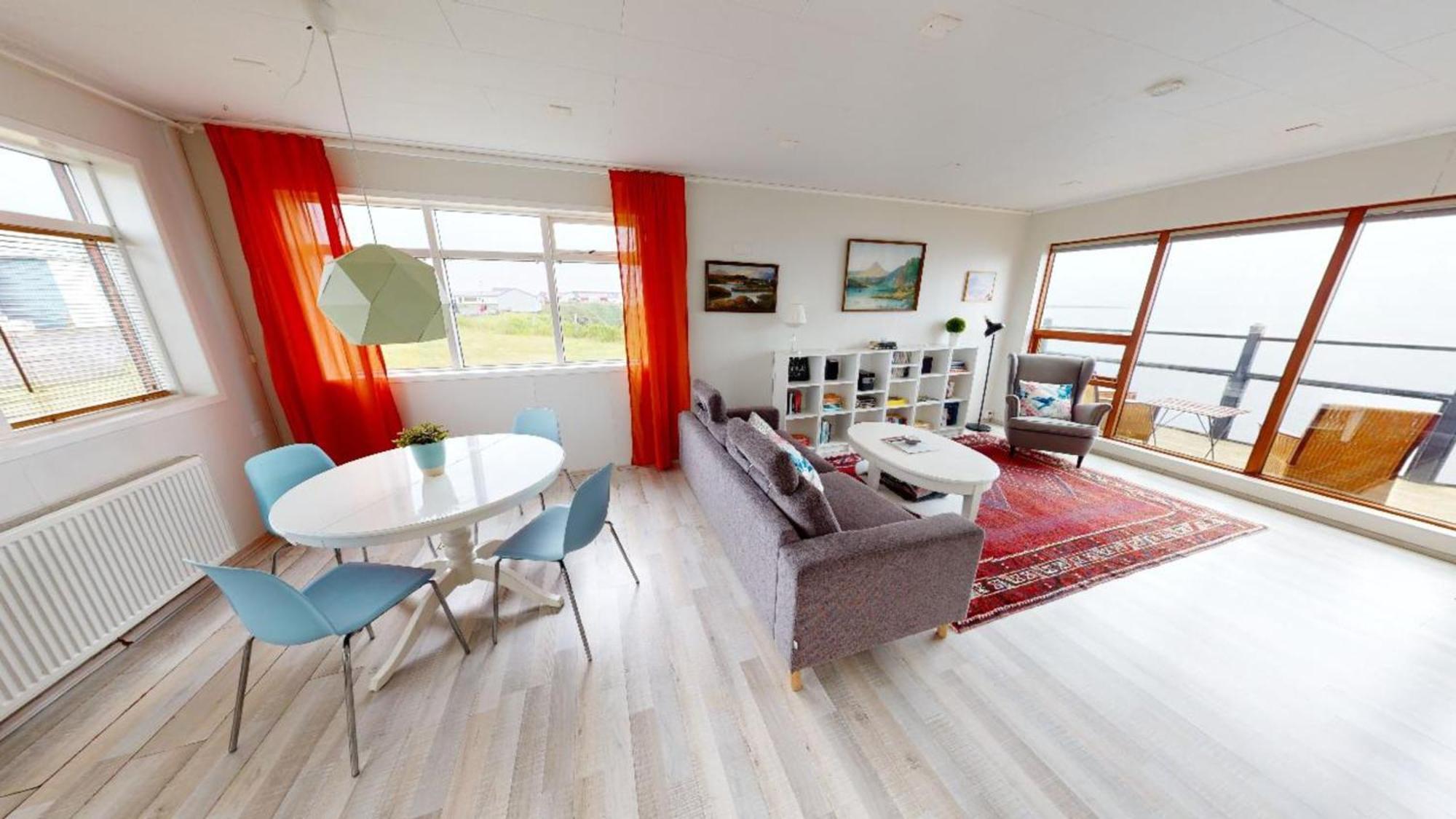 Gotuhus - Ocean View Apartment Хелисандур Екстериор снимка